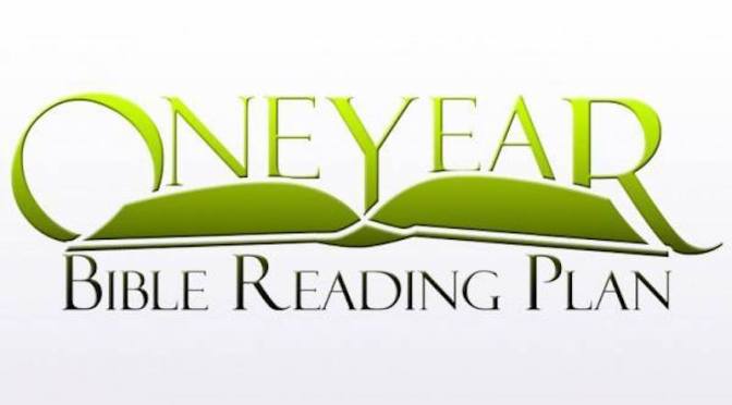 One Year in the Bible Readings for October 31