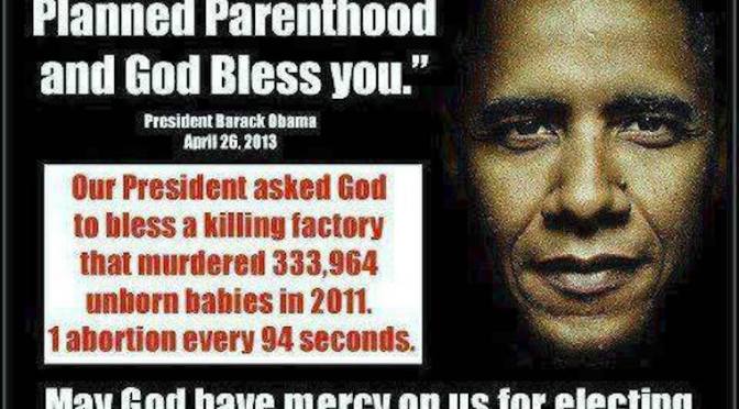 Our President has indeed called evil good and good evil.